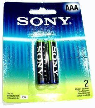 Мизинчиковые батарейки типа ААА Sony LR03 2 шт