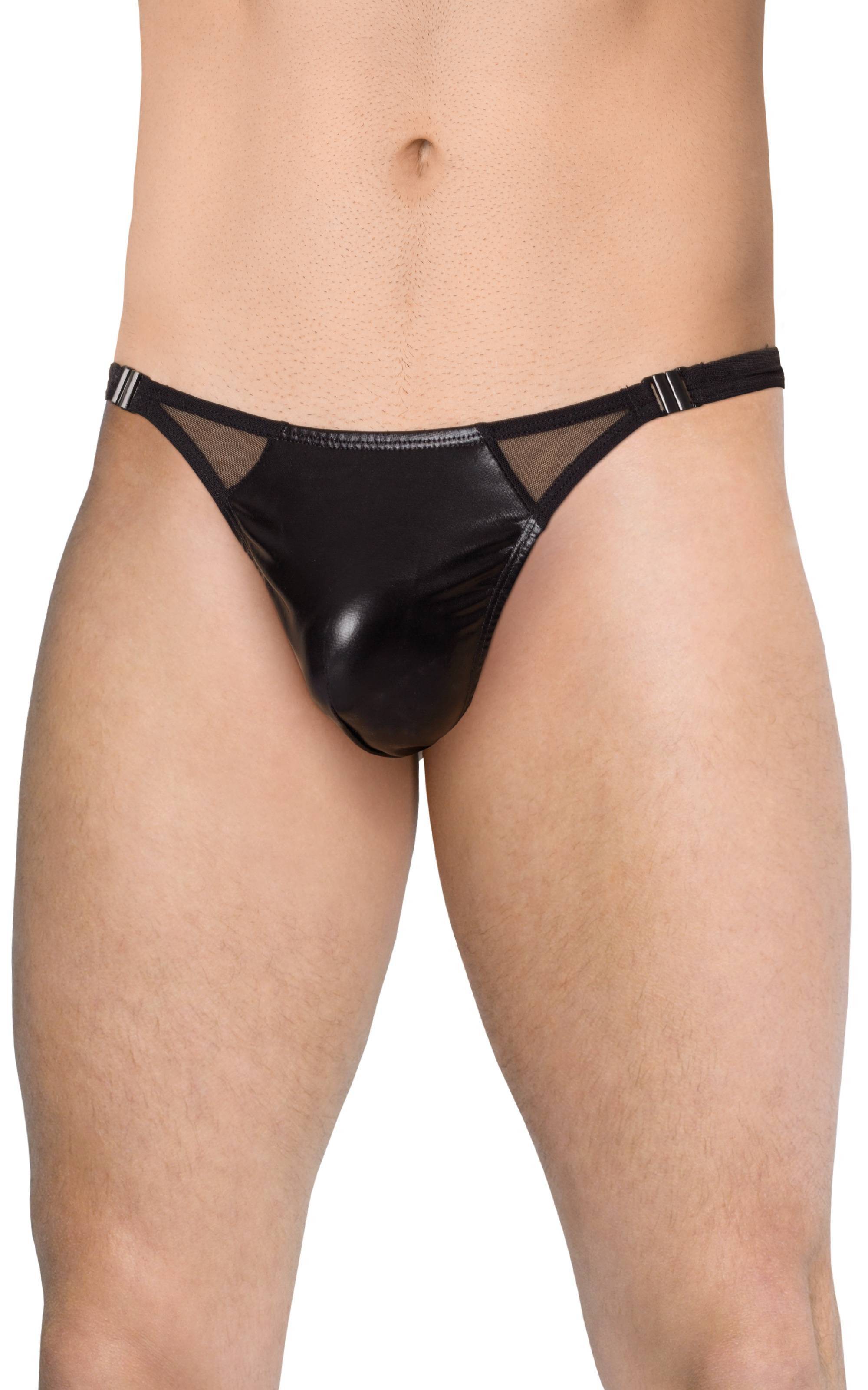 Трусы мужские на застежках SoftLine Collection, чёрные, XL