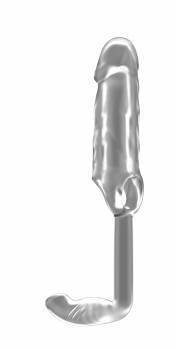 Насадка Stretchy Penis Exten and Plug Transparent No.38 SH-SON038TRA