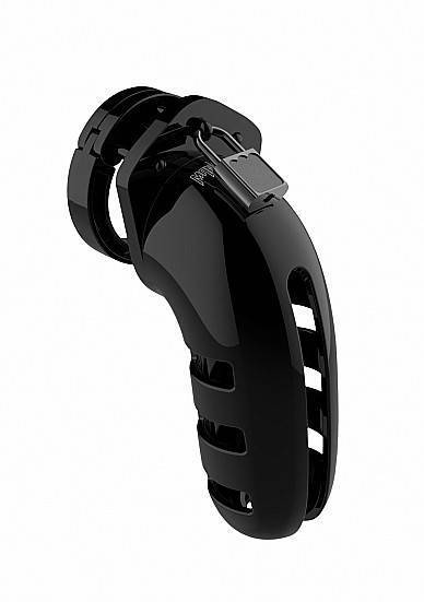 Мужской пояс верности №5 Black 5.5 Inch SH-MCG006BLK-1 Черный Shotsmedia
