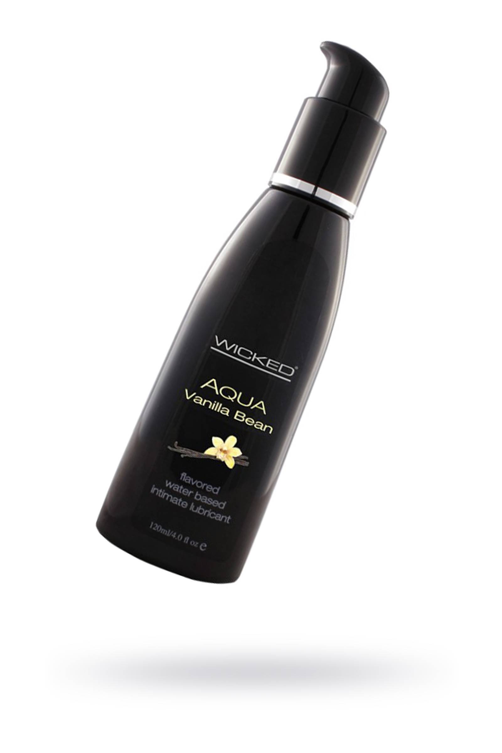 Лубрикант WICKED AQUA Vanilla Bean, со вкусом ванильных бобов, 120 мл