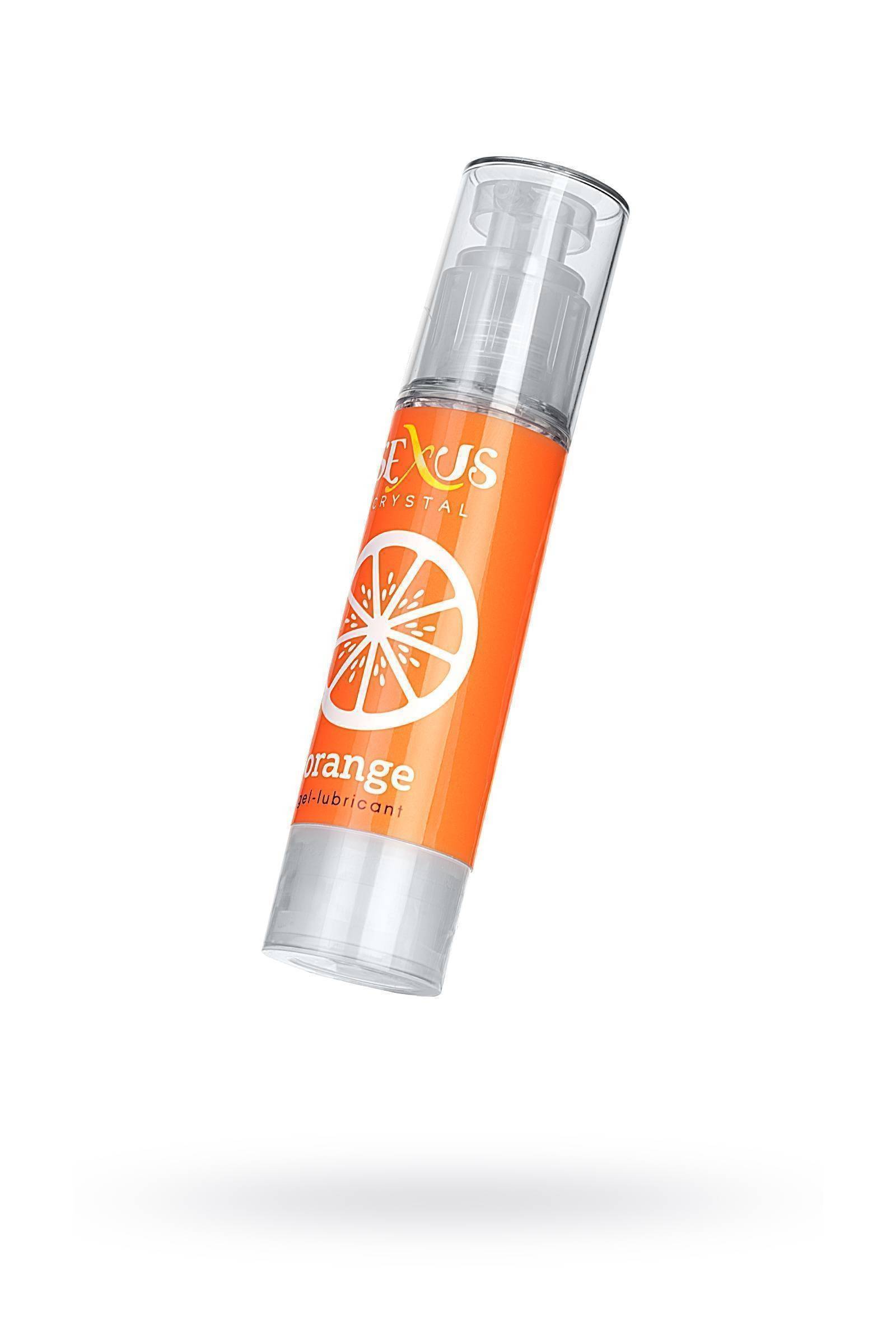 Гель-лубрикант на Sexus водной основе с ароматом апельсина Crystal Orange 60 мл