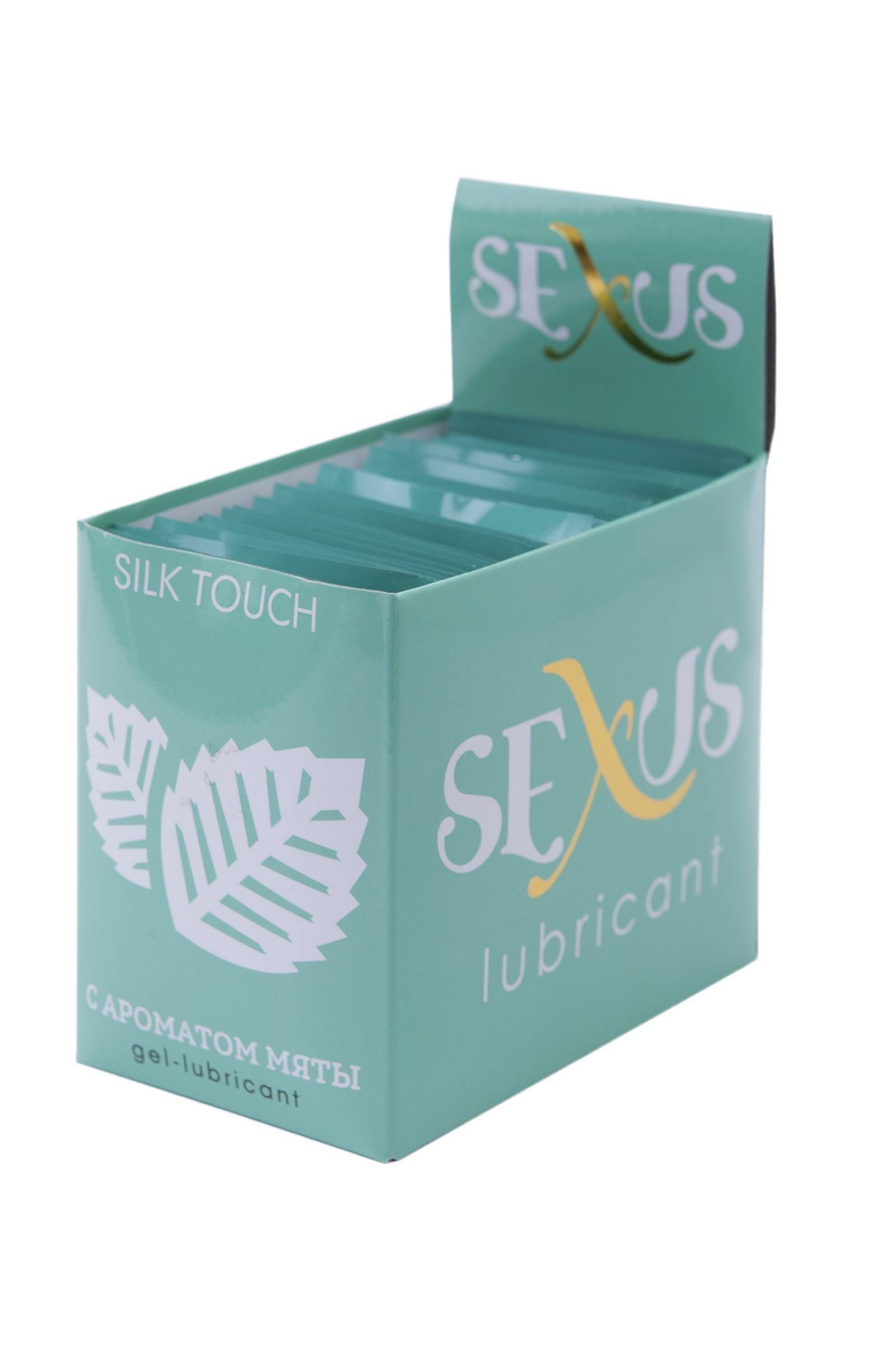 Гель-лубрикант на водной основе с ароматом мяты Silk Touch Mint 6 мл
