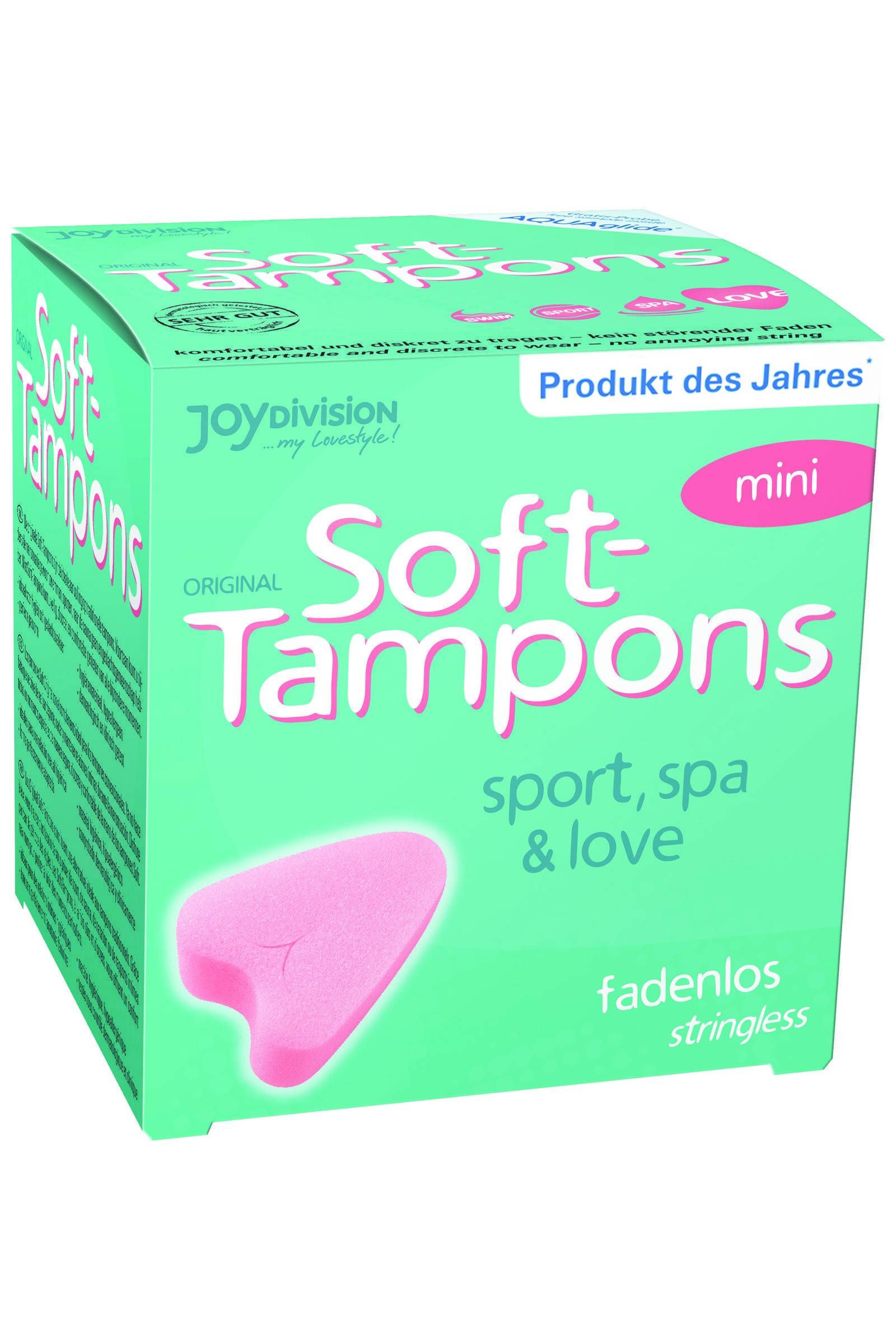 Тампоны Norma lмягкие Sport, Spa&Love, JoyDivision 3шт