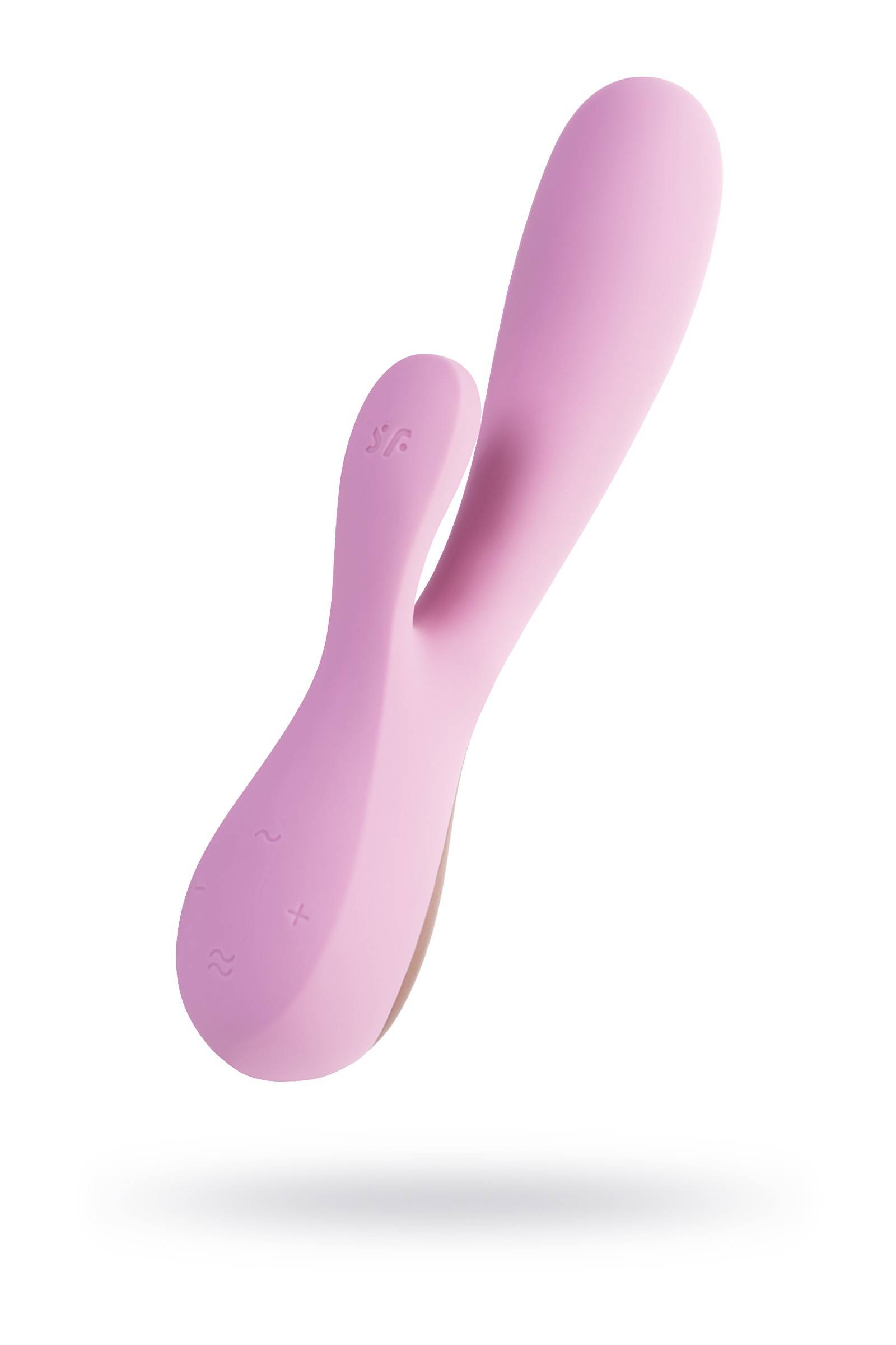 Нереалистичный вибратор Satisfyer Mono Flex, Силикон, Розовый, 20,4 см Satisfyer