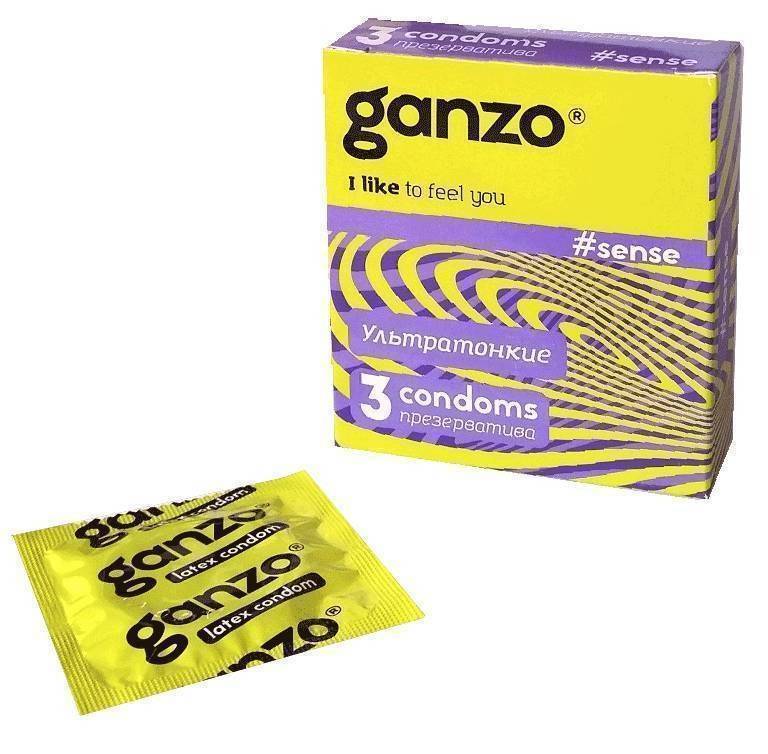 Презервативы GANZO Sense No3