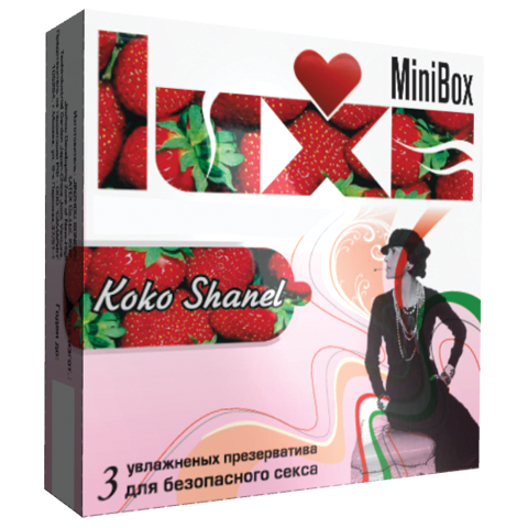Презервативы Luxe Mini Box Коко шанель №3 Luxe