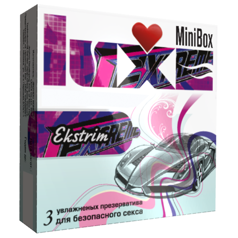 Презервативы Luxe Mini Box Экстрим №3