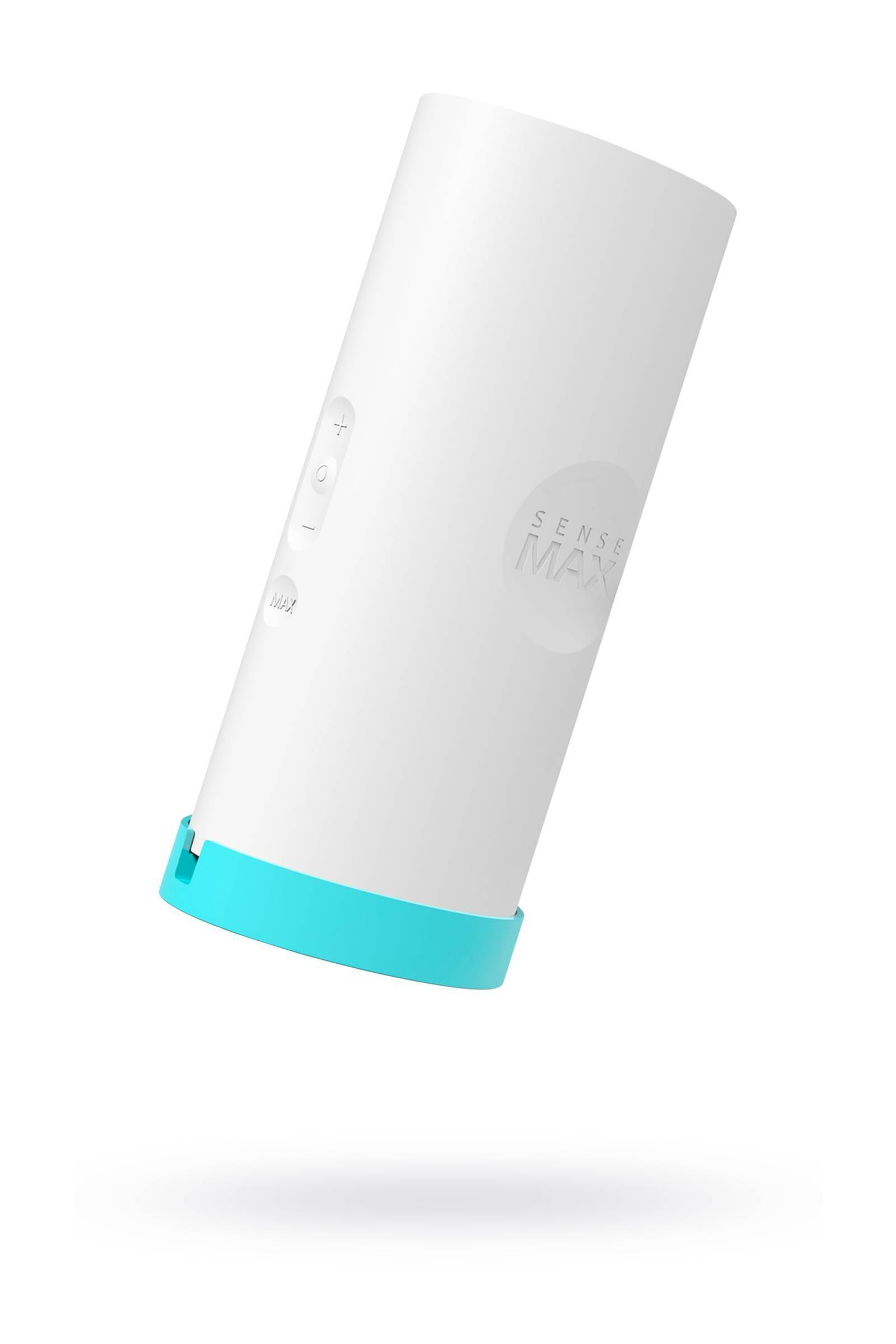 Мастурбатор нереалистичный Sense Max , Силикон, Белый, 18,5 см