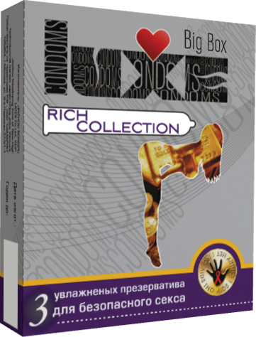 Презервативы LUXE №3 Big Box Rich Collection