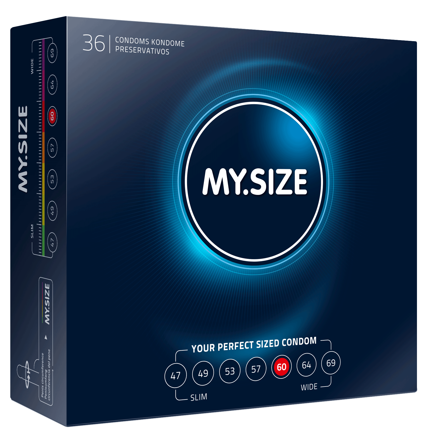Презервативы MY.SIZE №3 размер 60 2601MS