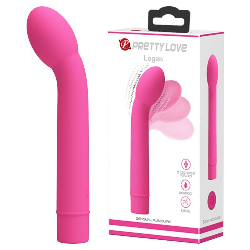 Вибратор Baile Pretty Love Logan BI-014764-1 Фиолетовый Baile