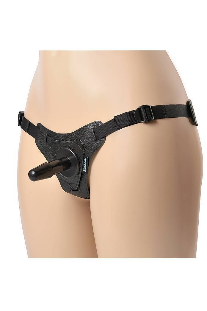 Трусики Sitabella HARNESS Trapper чёрные размер XL