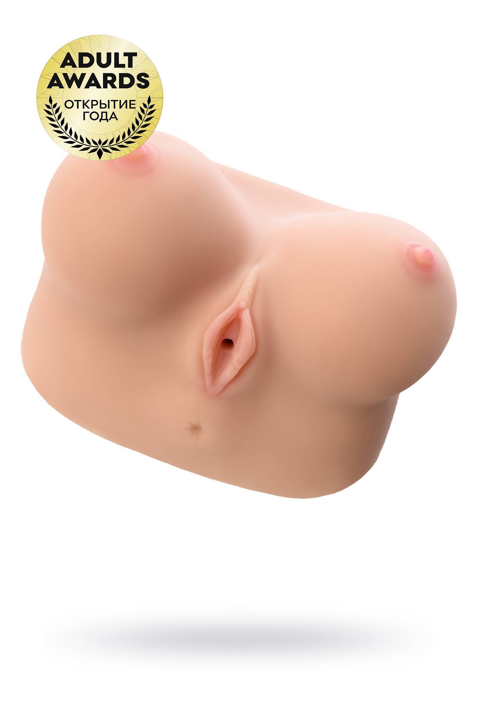 Мастурбатор реалистичный KOKOS Juliana Breast, TPR, телесный, 20 см