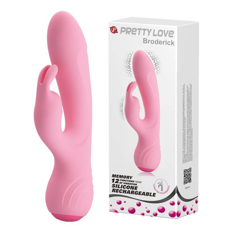 Вибратор Pretty Love Broderick BI-014644-1 Розовый Baile