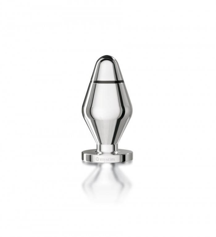 Анальная втулка для электростимуляции MYSTIM JOHN ALU BUTTPLUG L 46210