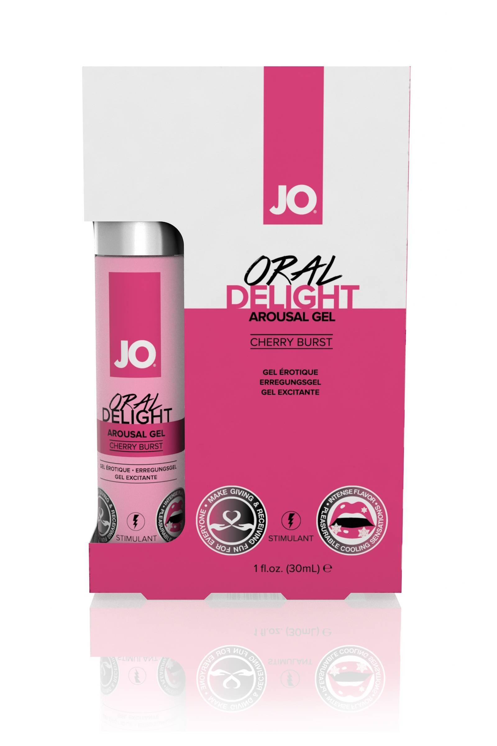 Гель интимный с ароматом Cherry Burst / JO Oral Delight - Cherry Burst 30 мл