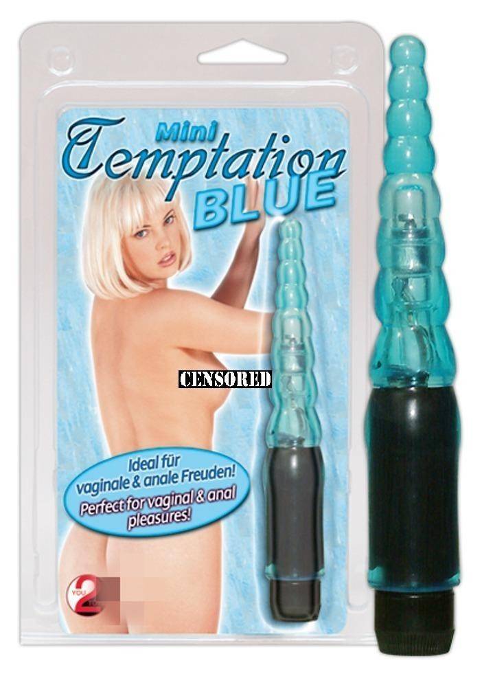 Вибратор мини Temptation Blue Синий ORION