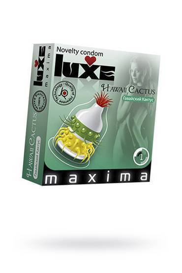 Презервативы Luxe Maxima Гавайский Кактус №1, 24 шт