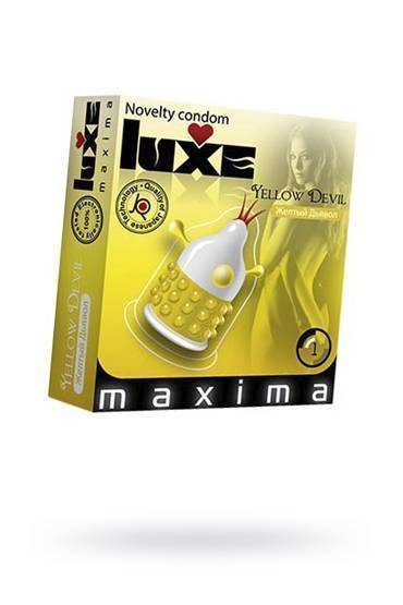 Презервативы Luxe Maxima Желтый дьявол №1, 24 шт