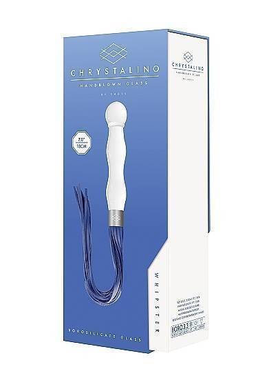 Анальный стимулятор Chrystalino Whipster White SH-CHR019WHT Shotsmedia