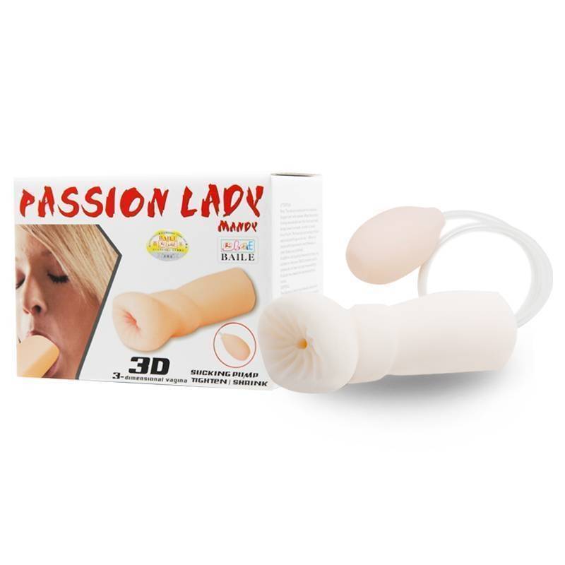 Мастурбатор Baile Passion Lady Mandy с помпой BM-009167Q Телесный Baile Мастурбатор Baile Passion Lady Mandy с помпой BM-009167Q Телесный Baile