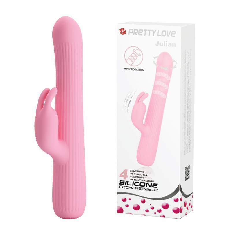 Вибратор Pretty Love Julian розовый BI-014640-1 Розовый Baile