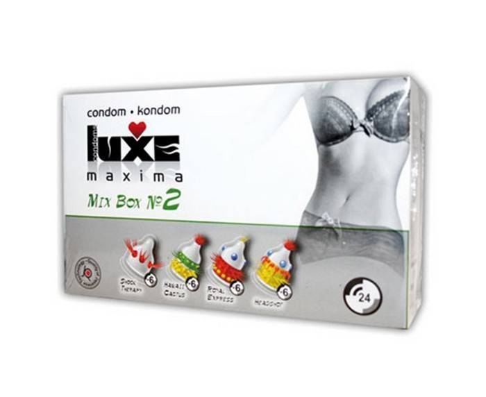 Luxe MIX BOX №2 блок 4 вида по 6 упаковок. 1/24 УПАК