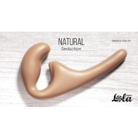 Безремневой анальный страпон Natural Seduction Beige 5010-01lola