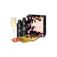 Массажный гель 2 в 1 для скользкого секса /Клубника/