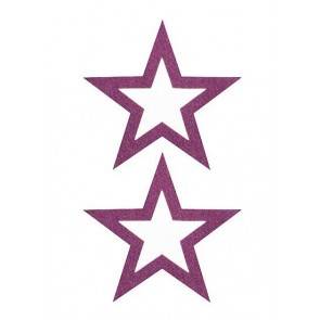 Пестисы открытые "Звезды" фиолетовые SH-OUNS012PUR
