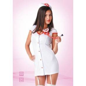 Эротический костюм Le Frivole "Доктор любовь" белый 02202 ML