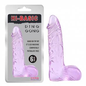 Фаллоимитатор Ding Dong 6" Purple CN-133043758