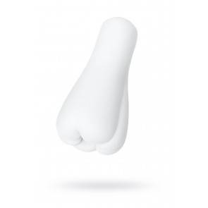 Мастурбатор нереалистичный MensMax ORB Durance, TPE, белый, 15 см