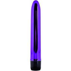 Вибратор 18см водонепроницаемый фиолетовый