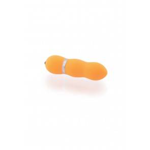 Вибратор Хай-Тек Sexus Funny Five, ABS пластик, Оранжевый, 10,5 см