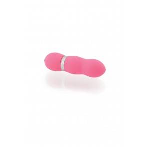 Вибратор Хай-Тек Sexus Funny Five, ABS пластик, Розовый, 10,5 см