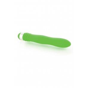 Вибратор Sexus Funny Five, ABS пластик, зеленый, 18 см.