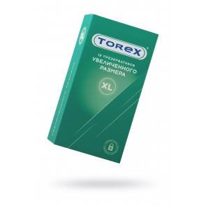 Презервативы увеличенного размера TOREX латекс, №12, 19 см