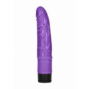 Вибратор реалистик 8 Inch Slight Realistic Dildo Vibe Purple SH-GC026PUR