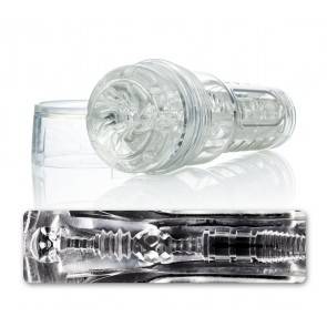 FLESHLIGHT Crystal Мастурбатор GO Torque, индивидуальный рельеф, вагина