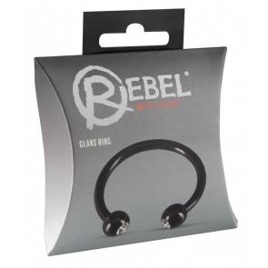 Rebel Насадка-кольцо Glans Ring с шариками металл