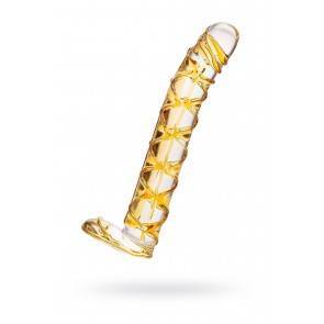 Нереалистичный фаллоимитатор Sexus Glass, Стекло, Прозрачный, 16,5 см