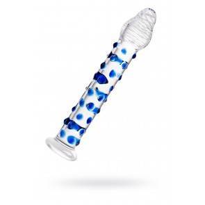 Нереалистичный фаллоимитатор Sexus Glass, Стекло, Прозрачный, 19,5 см