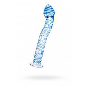 Нереалистичный фаллоимитатор Sexus Glass, Стекло, Прозрачный, 19 см