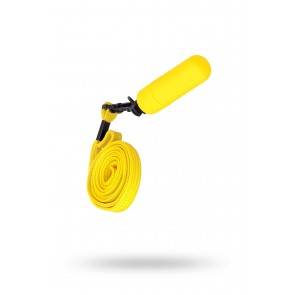 Вибратор-мини с ремешком на шею 6см желтый