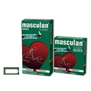 Презервативы Masculan Classic 4, 10шт. Увеличенного размера (XXL) 10/10