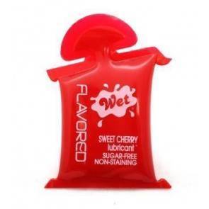 Лубрикант Wet Flavored Sweet Cherry подушечка 10mL 23406wet