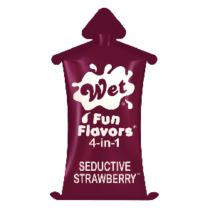 Лубрикант Wet Fun Flavors Seductive Strawberry подушечка10mL 20483wet