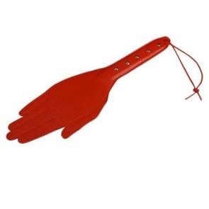 Шлёпалка Sitabella красная 35 см,кожа